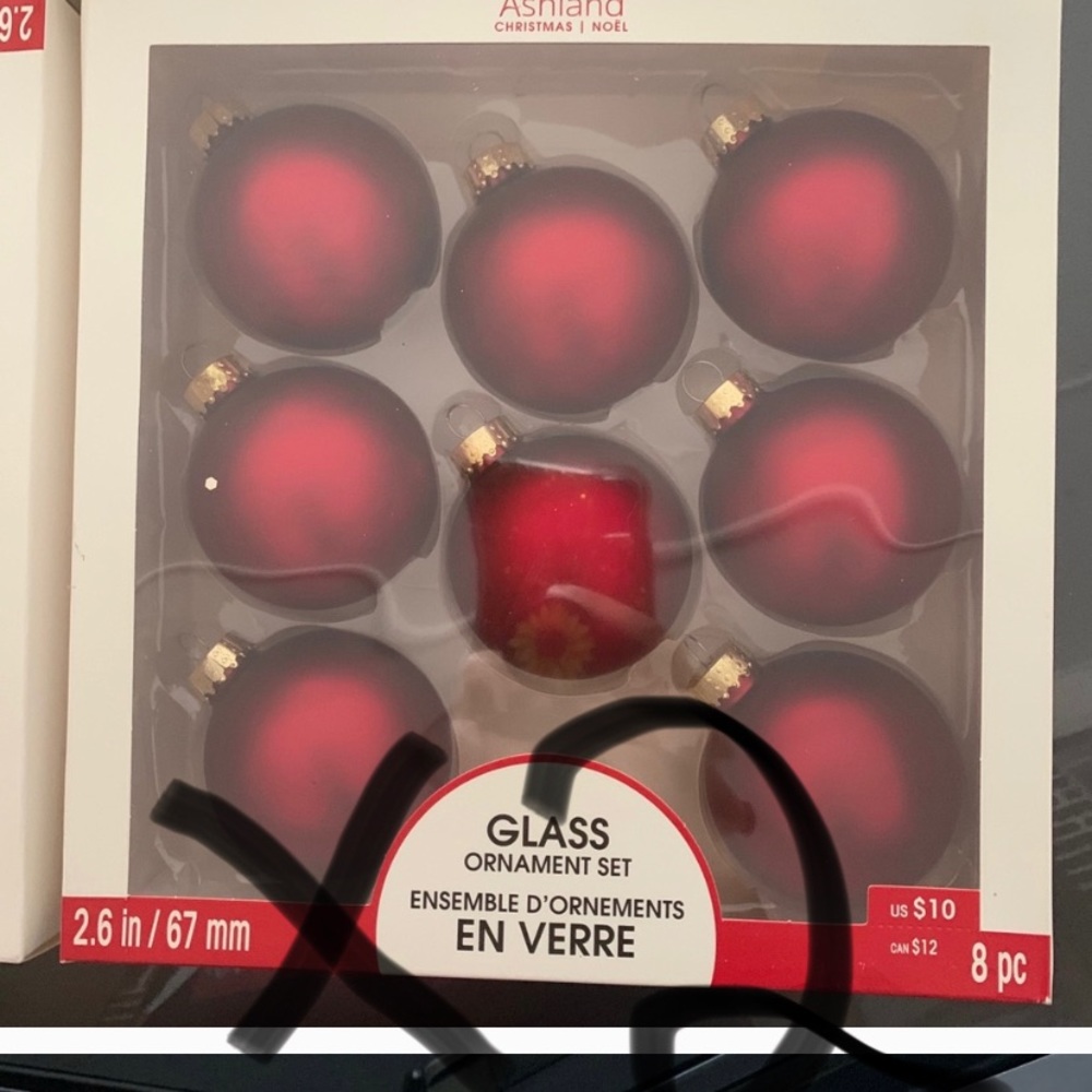 Two red